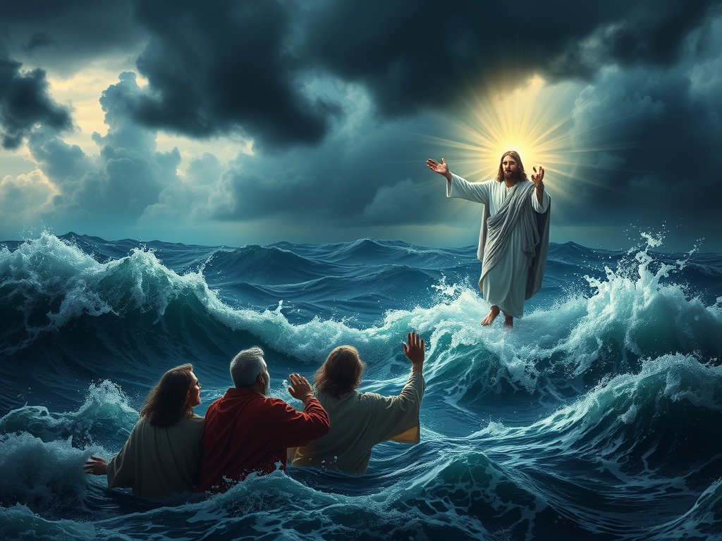 မုန်တိုင်းကြားမှာ ဘုရားကိုမျှော်ကြည့်ပါ