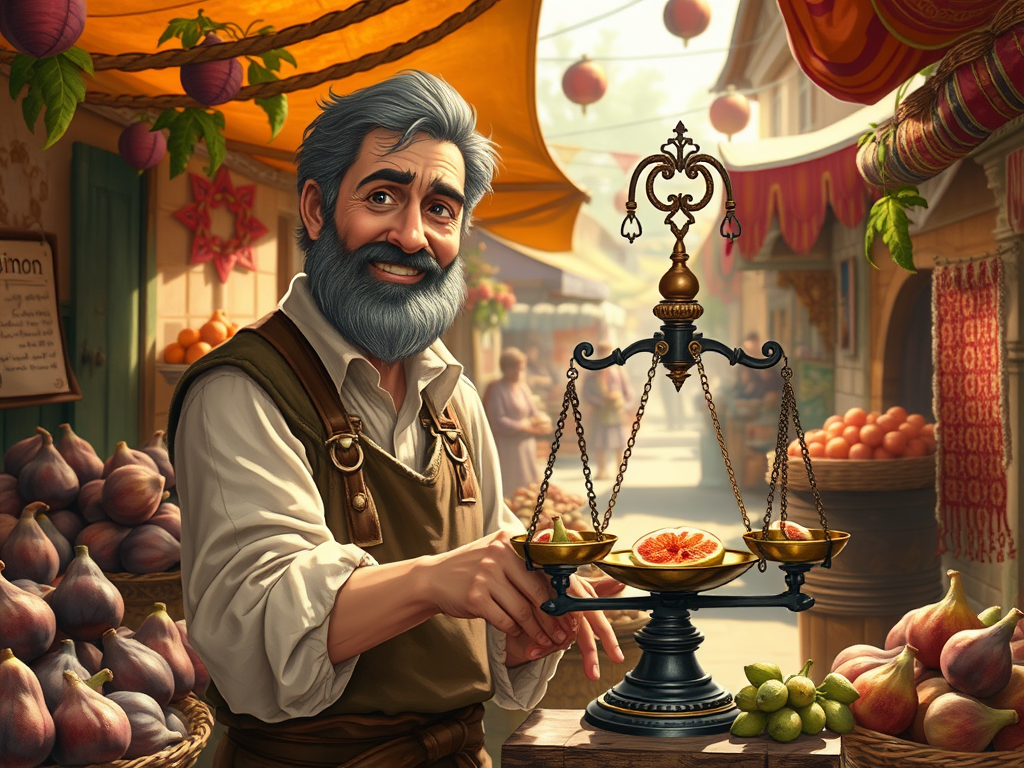 မညီမျှသော ချိန်ခွင်များ၏ပုံပြင်